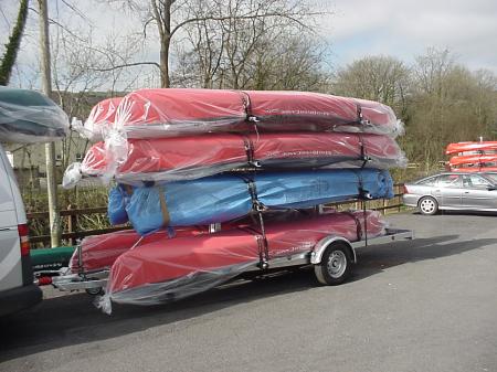 CLH 3 Spar Centre Post Trailer (Braked)